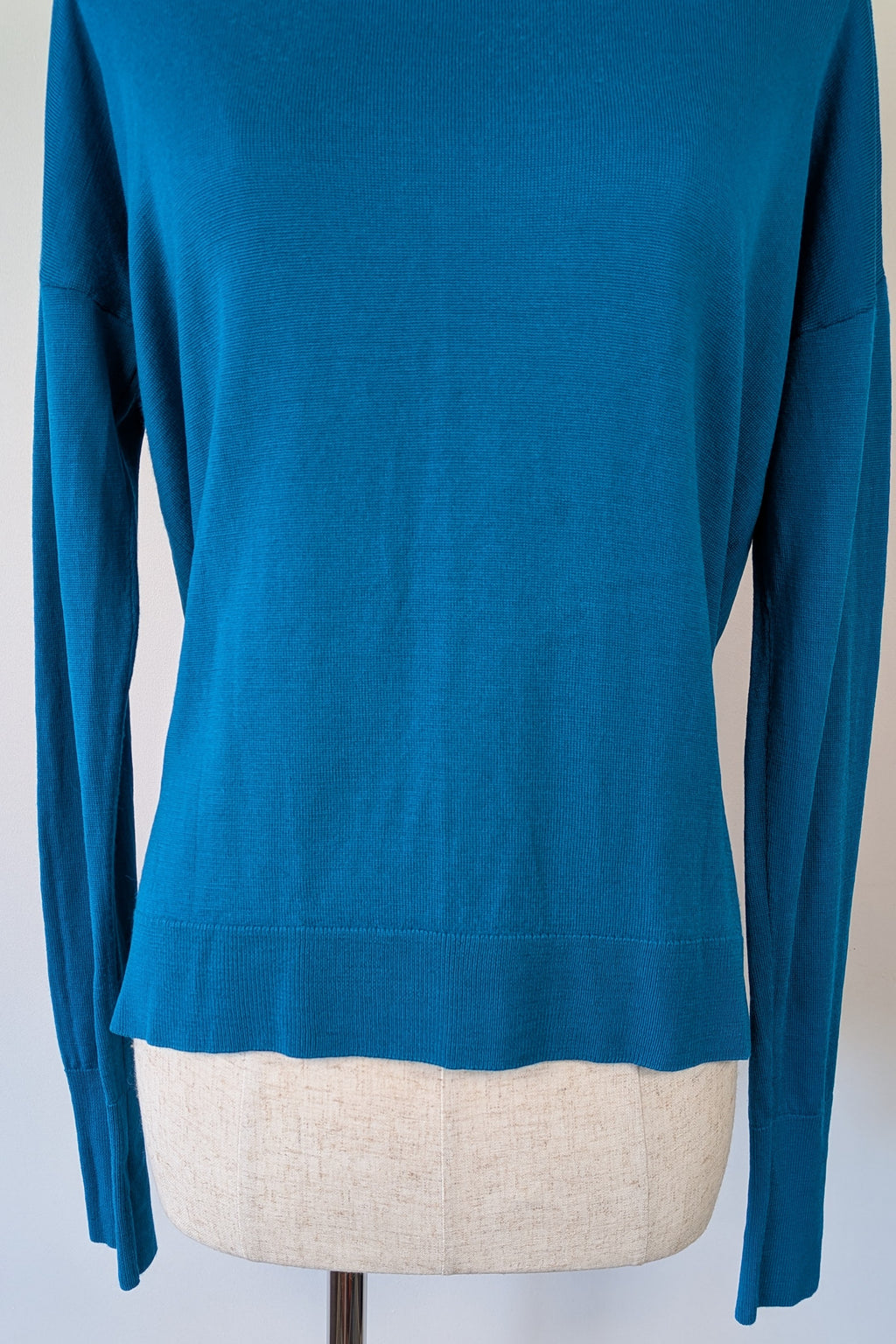 Uniqlo Teal 100% Merino Wool Sweater Size M