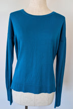 Uniqlo Teal 100% Merino Wool Sweater Size M