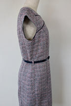 Review Tweed Pencil Dress with Belt Size 12