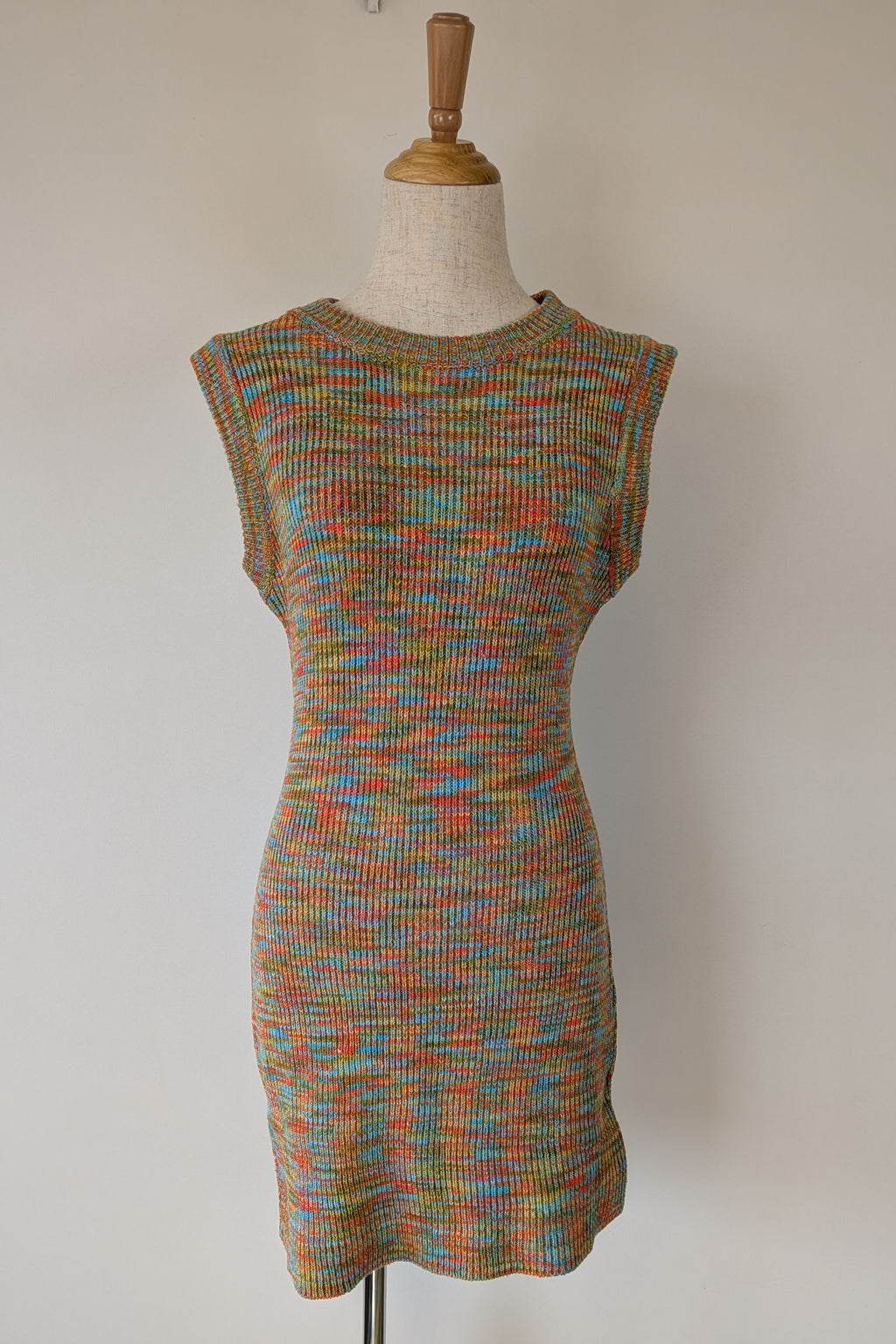 Beginning Boutique Multicolour Sweater Mini Dress Size S