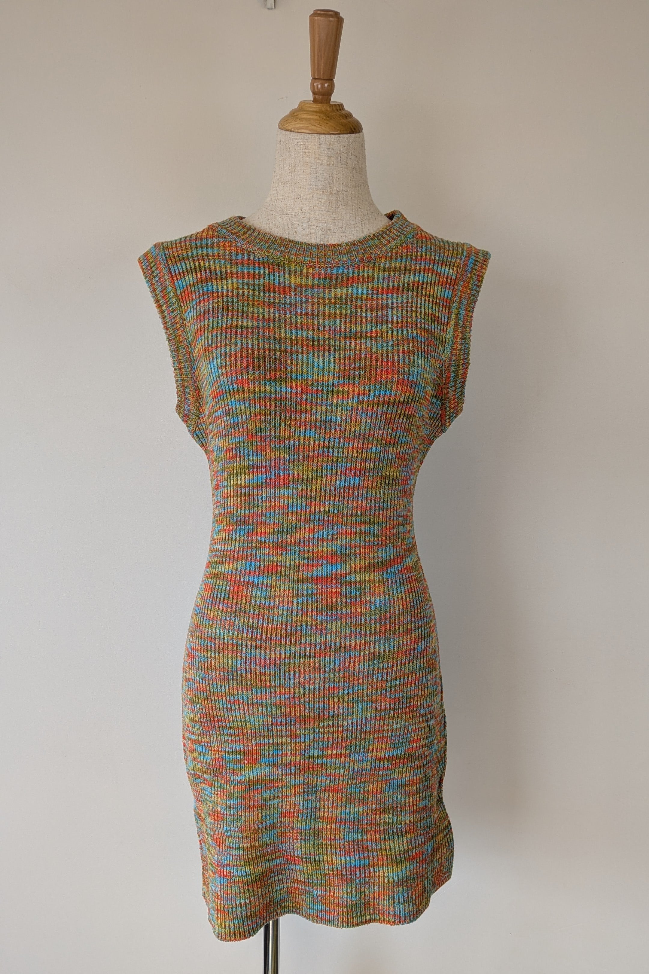 Beginning Boutique Multicolour Sweater Mini Dress Size S