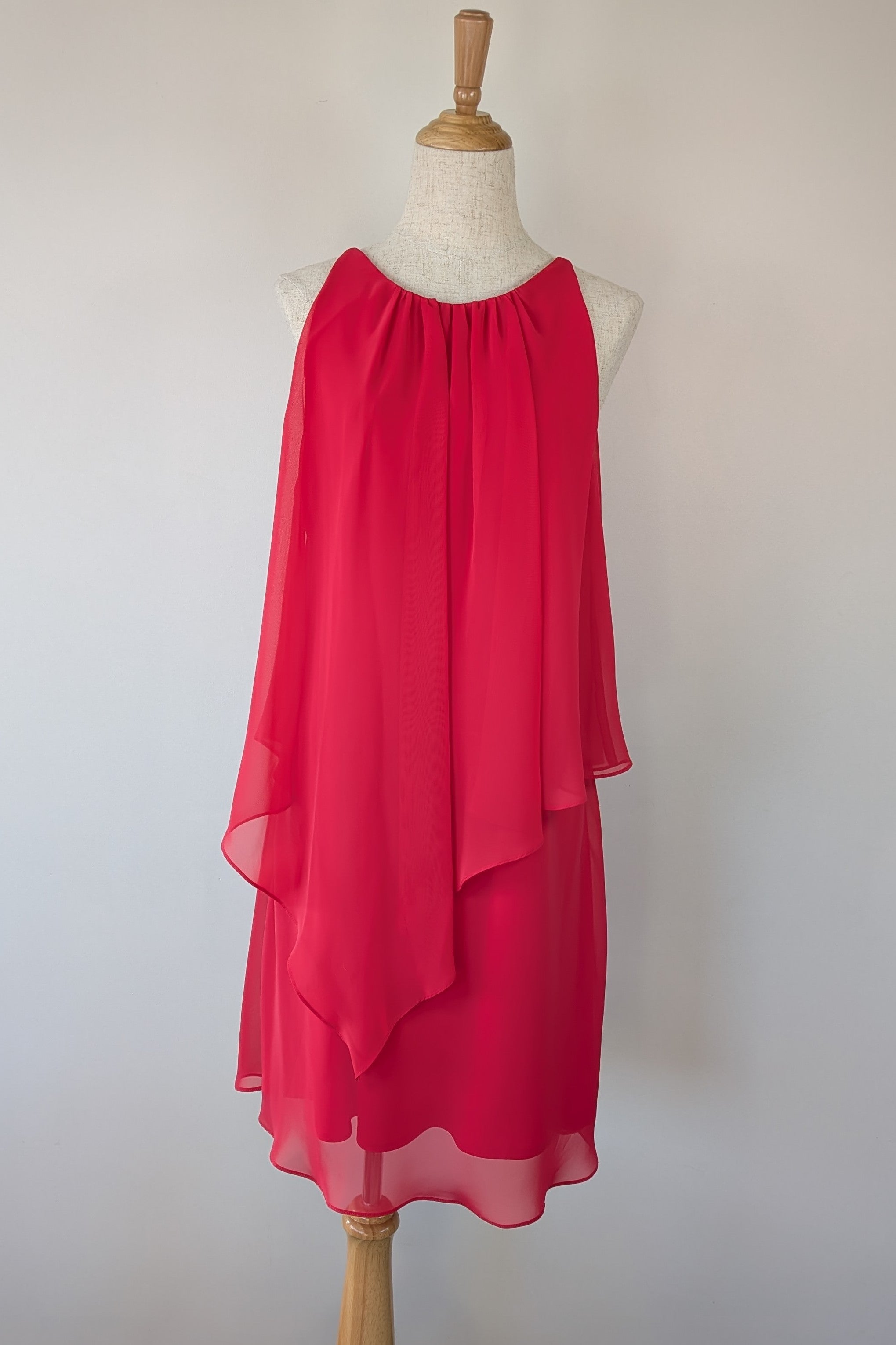 Purple Patch By Mr K Fuschia Cocktail Dress Size 12/14 Brand New With Tags RRP $229