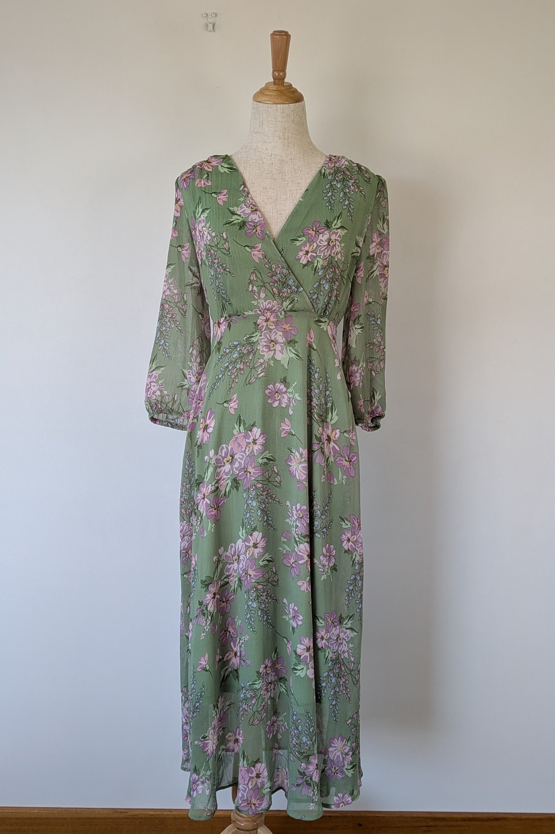 Khoko Spring Fling Empire Dress in Mint Size 8 Brand New With Tags RRP $89.99