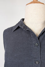 Kathmandu Hemp & Organic Cotton Navy Shirt Dress Size 16/18