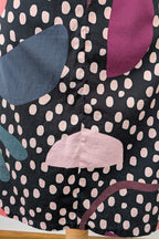 Hand Made by Gerrie T (Tasmania Brand) Spots & Shapes Dress Size L