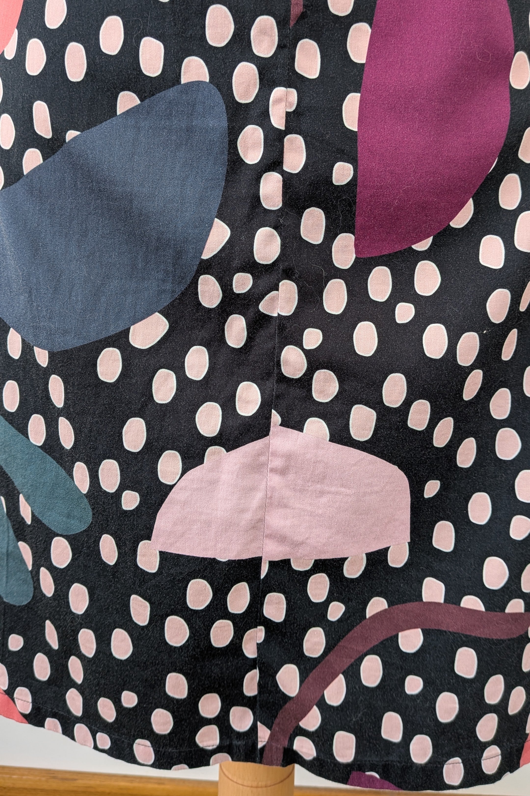 Hand Made by Gerrie T (Tasmania Brand) Spots & Shapes Dress Size L