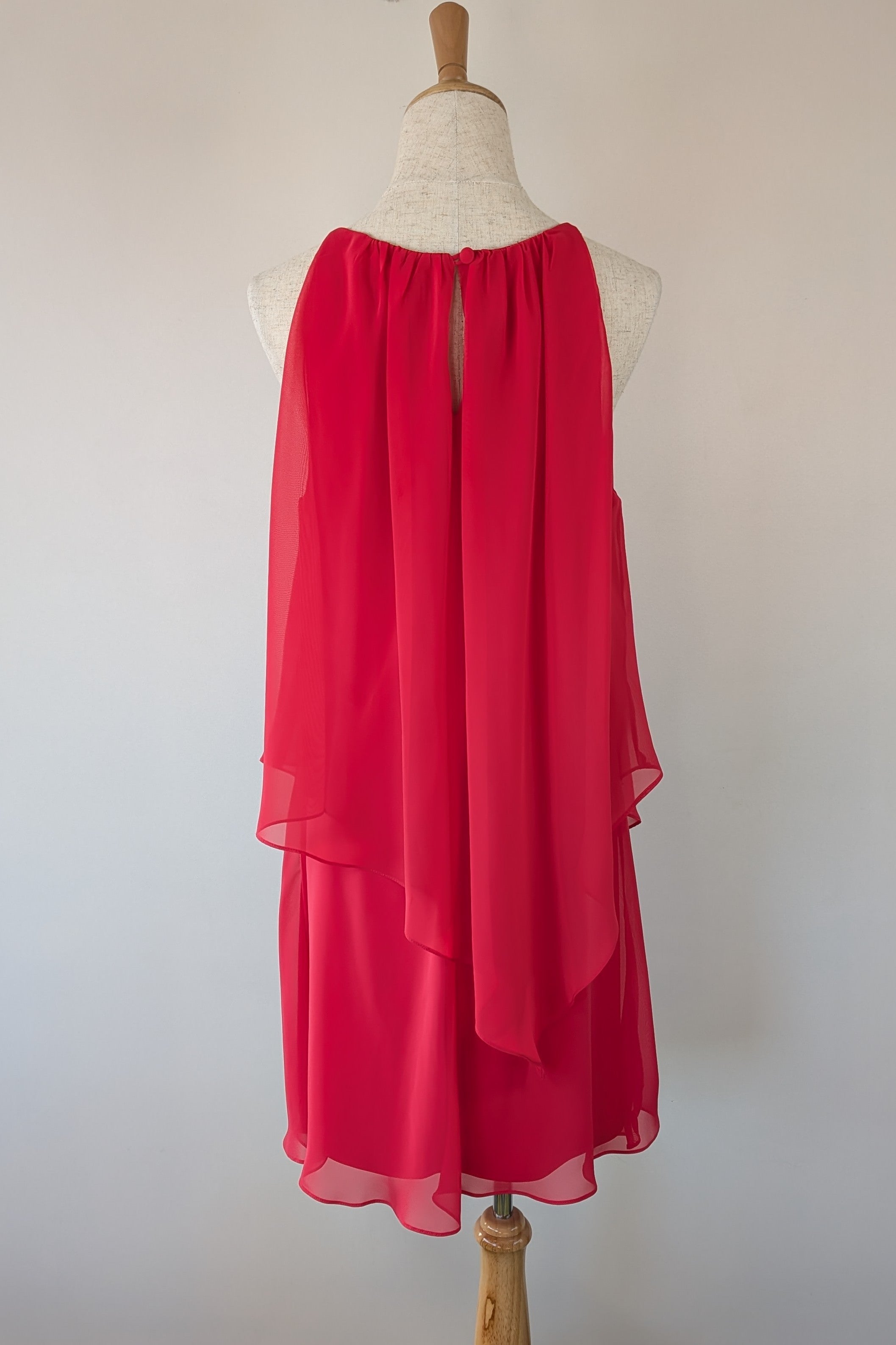 Purple Patch By Mr K Fuschia Cocktail Dress Size 12/14 Brand New With Tags RRP $229