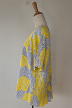Country Road Tropical Print Woven Top Size M