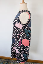 Hand Made by Gerrie T (Tasmania Brand) Spots & Shapes Dress Size L