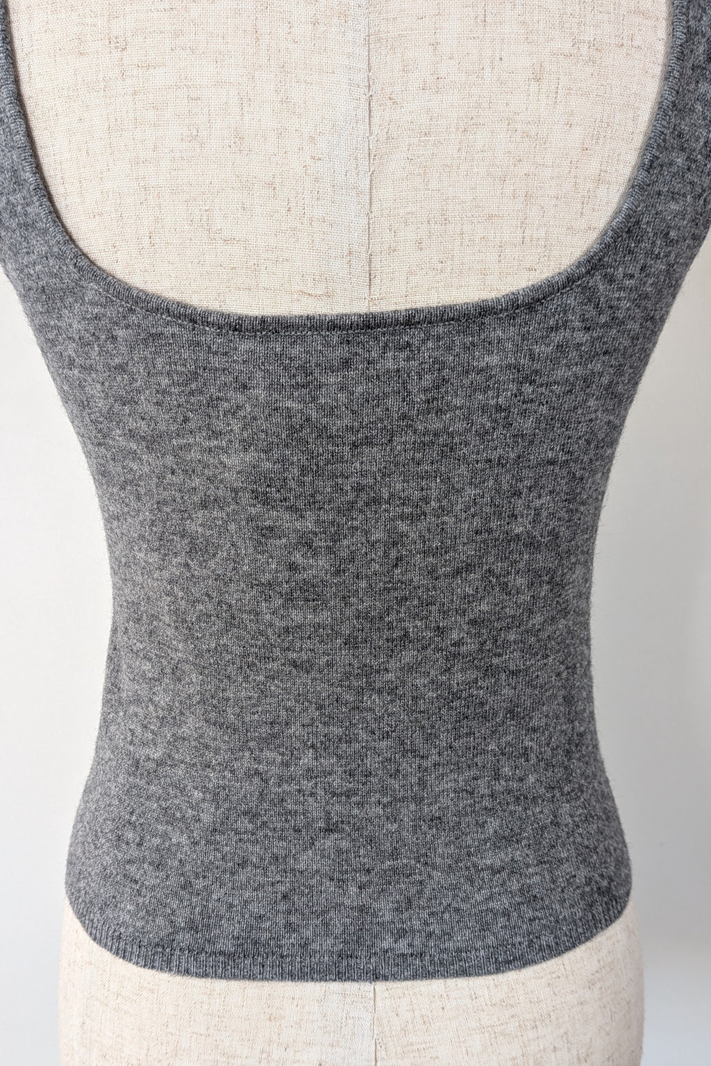ROMY The Brand Grey Wool & Cashmere Knit Tank Size XS BNWT RRP $200