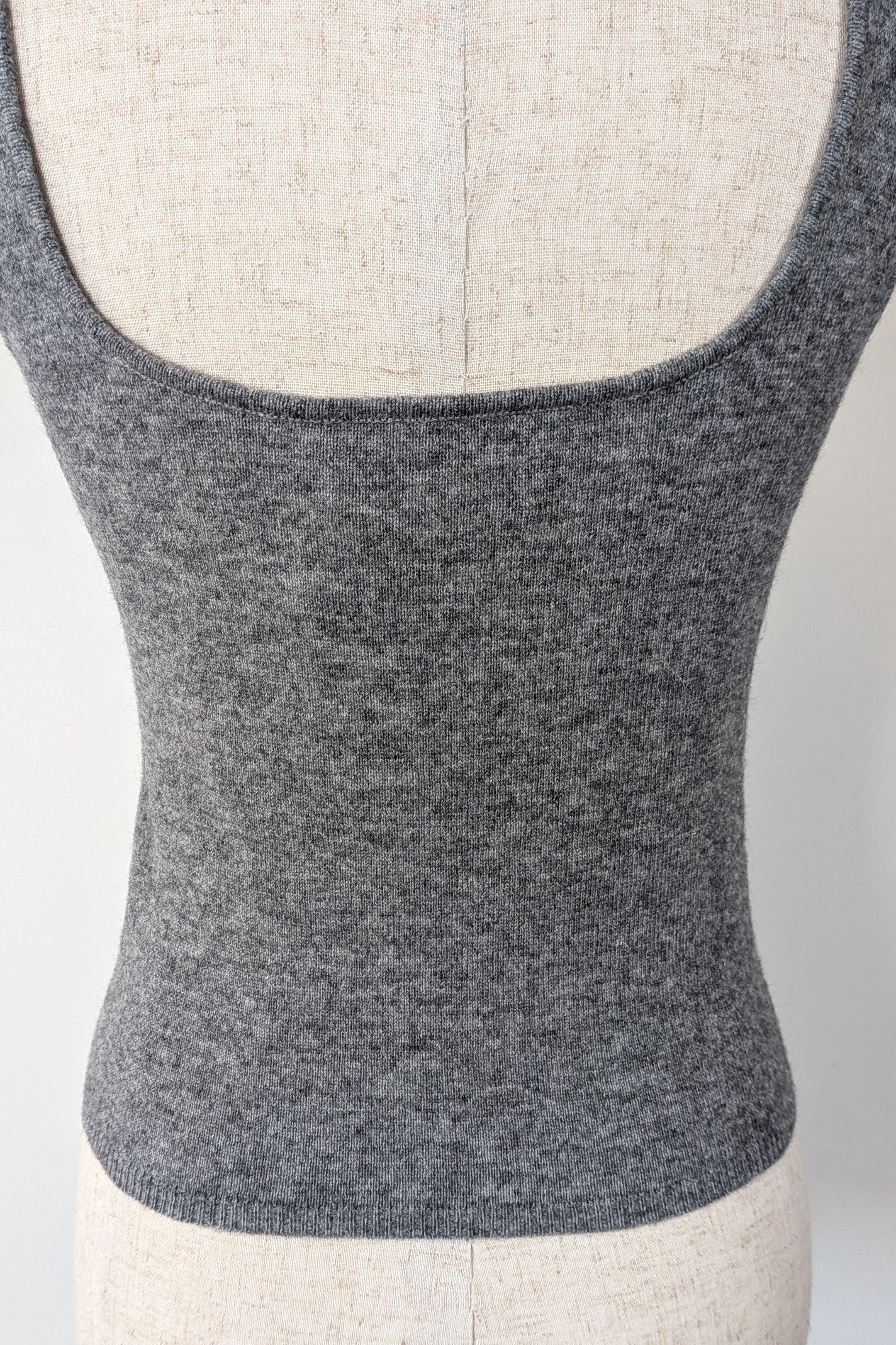 ROMY The Brand Grey Wool & Cashmere Knit Tank Size XS BNWT RRP $200