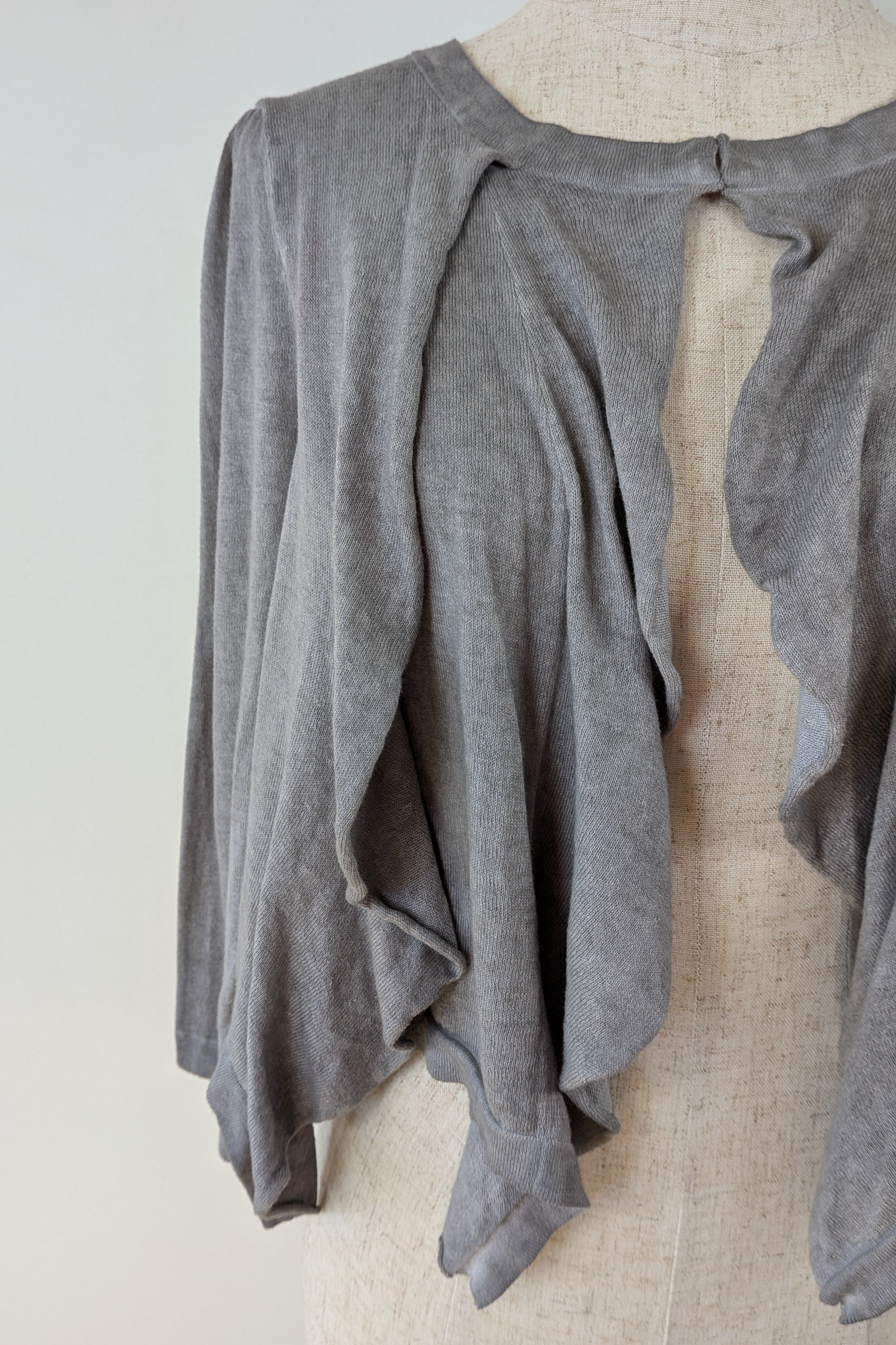 Lipsy of London Luxe Gray Cardigan Size 14 Brand New With Tags