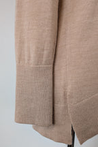 Witchery 100% Merino Wool Champagne Sequin Bead Detail Jumper Size XS