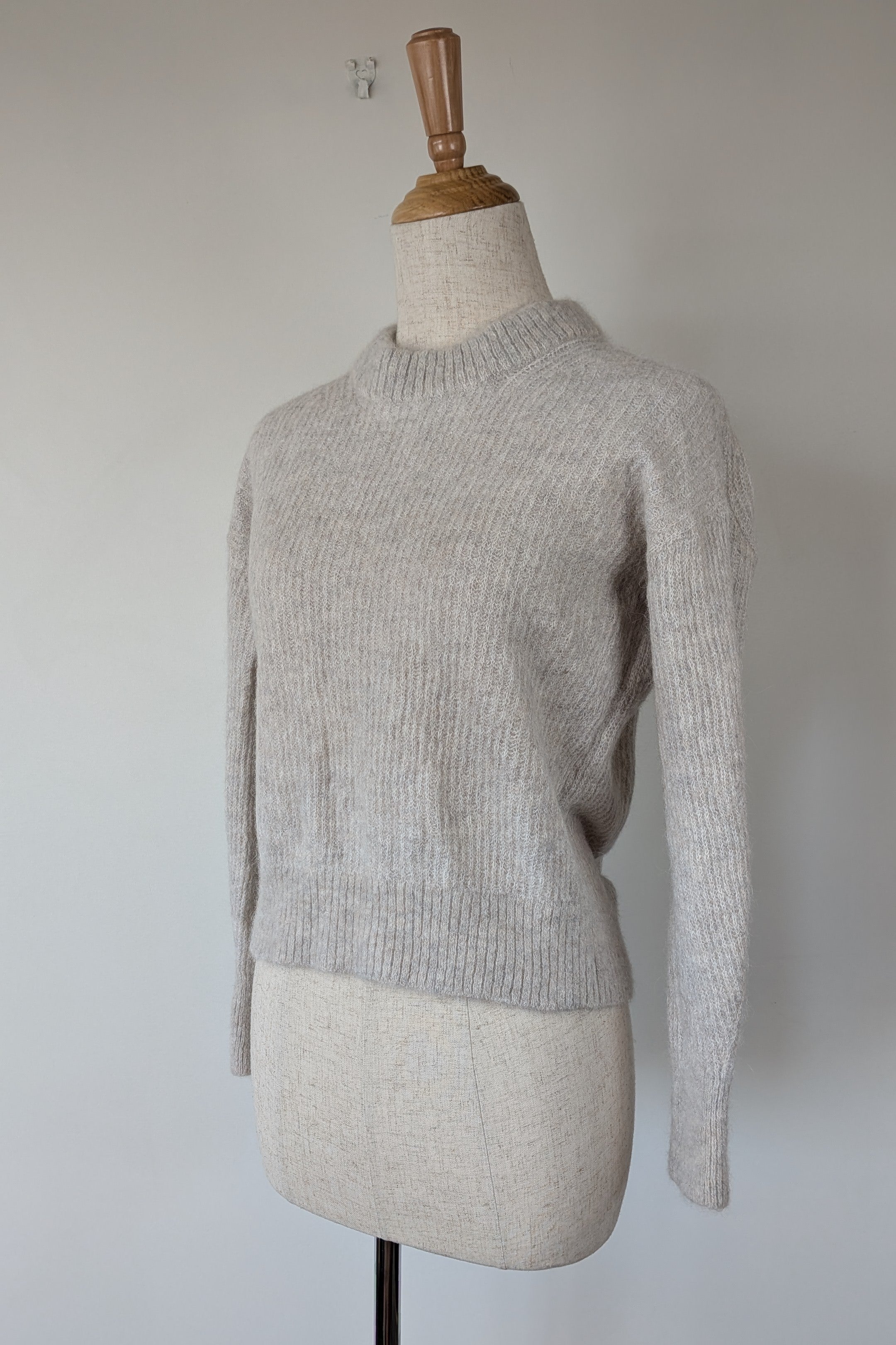 Everlane The Cocoon Crew in Alpaca Almond Jumper Size S
