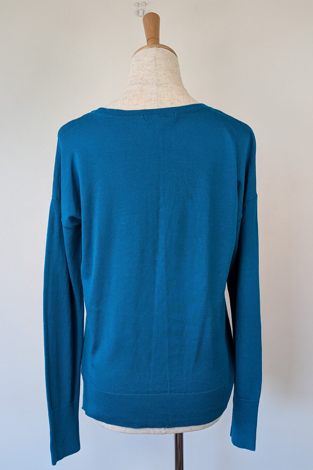 Uniqlo Teal 100% Merino Wool Sweater Size M