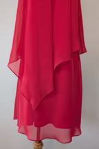 Purple Patch By Mr K Fuschia Cocktail Dress Size 12/14 Brand New With Tags RRP $229