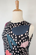 Hand Made by Gerrie T (Tasmania Brand) Spots & Shapes Dress Size L
