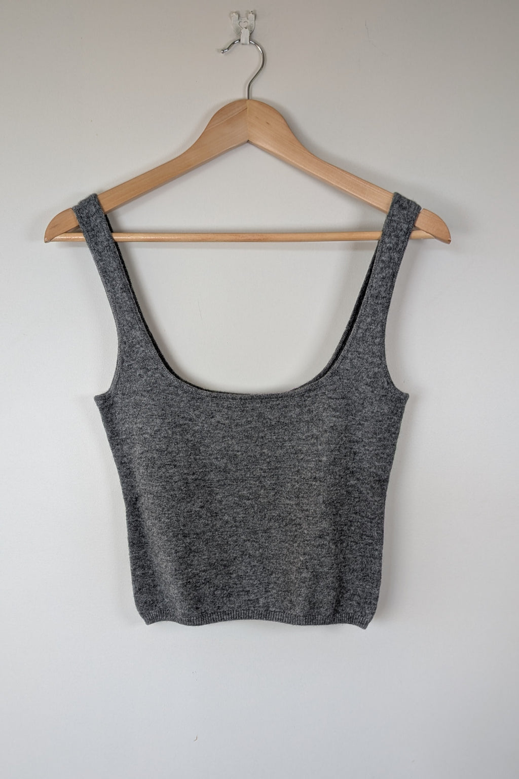 ROMY The Brand Grey Wool & Cashmere Knit Tank Size XS BNWT RRP $200