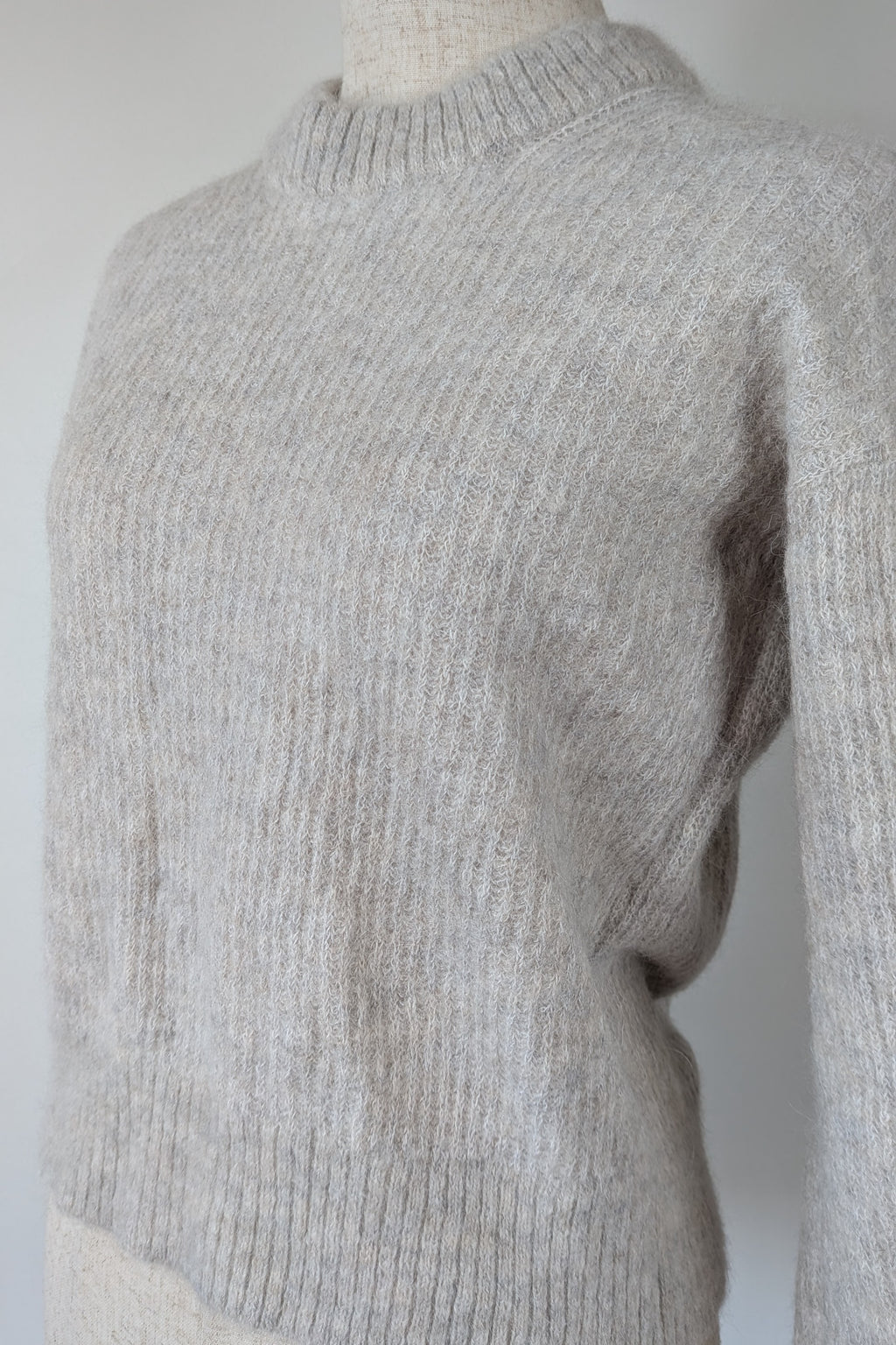 Everlane The Cocoon Crew in Alpaca Almond Jumper Size S