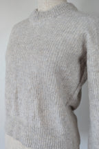Everlane The Cocoon Crew in Alpaca Almond Jumper Size S