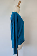 Uniqlo Teal 100% Merino Wool Sweater Size M
