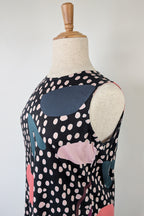 Hand Made by Gerrie T (Tasmania Brand) Spots & Shapes Dress Size L