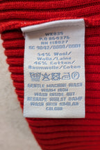 Boden Red Wool Cotton Knit Tee Size 16