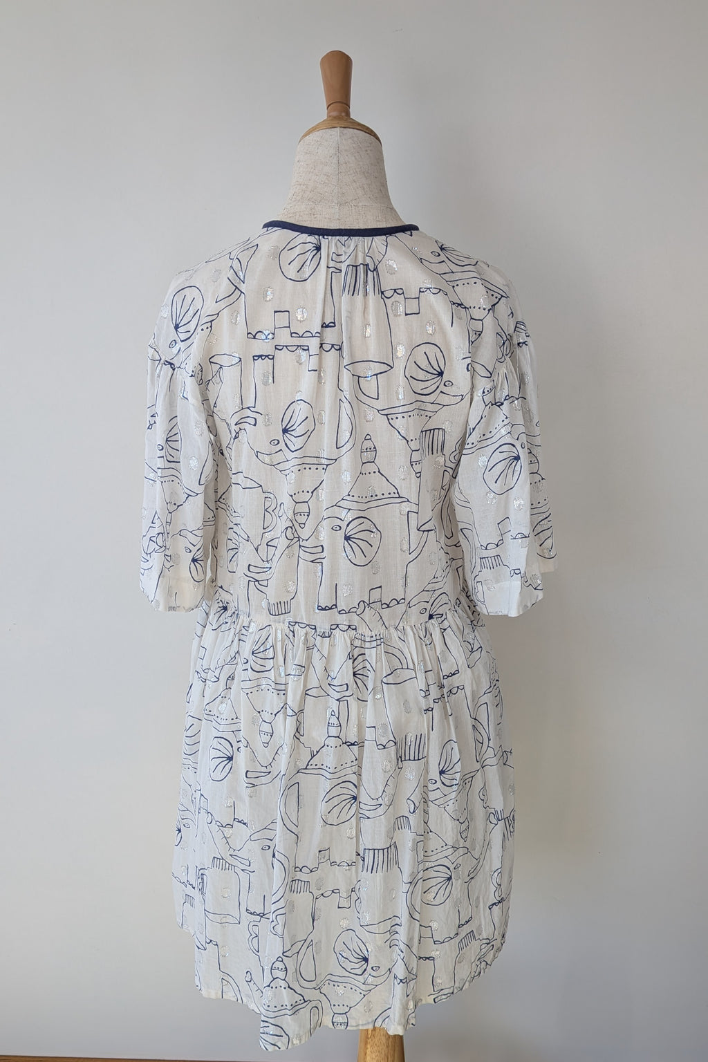 Gorman x Monika Forsberg Elephant Tea Dress Size 6