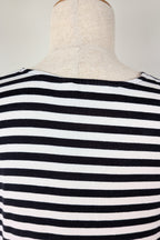 Virtuelle Gold Sequin Spot Stripe Handkerchief Hem Top Size XS