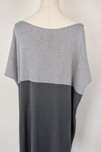 Uimi Colour Block Egyptian Cotton & Cashmere Knit Dress Size S-M