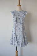 Bardot Junior Sadie Trim Dress in Blue Lily Size 16