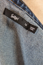 Sportsgirl Denim Mini Dress Size 14