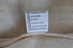 Vine Apparel White Wool Blend Iridescent Sequin Jumper Size M/L