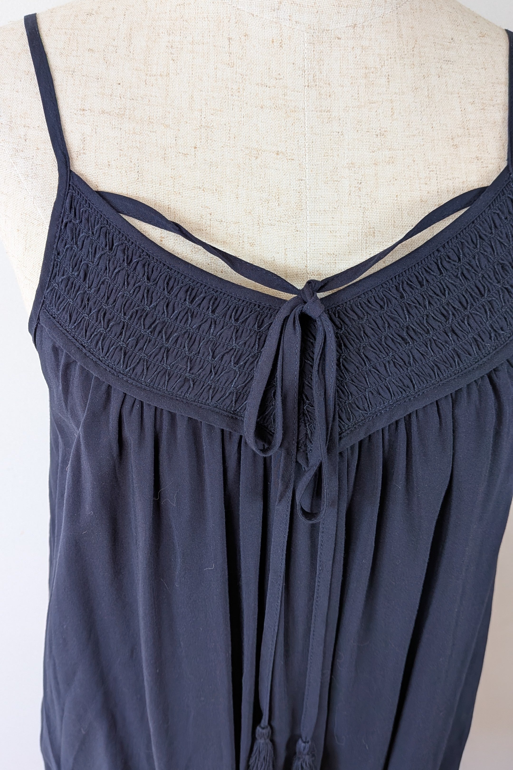 Witchery Ink Blue Summer Beach Dress Size 4 Brand New With Tags RRP $129.95