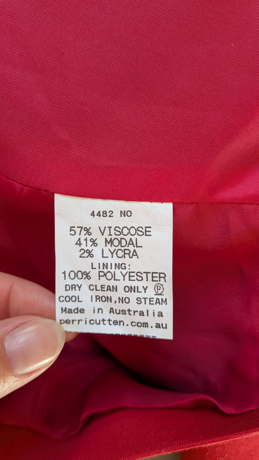 Perri Cutten Structured Cropped Blazer in Pink Size 10