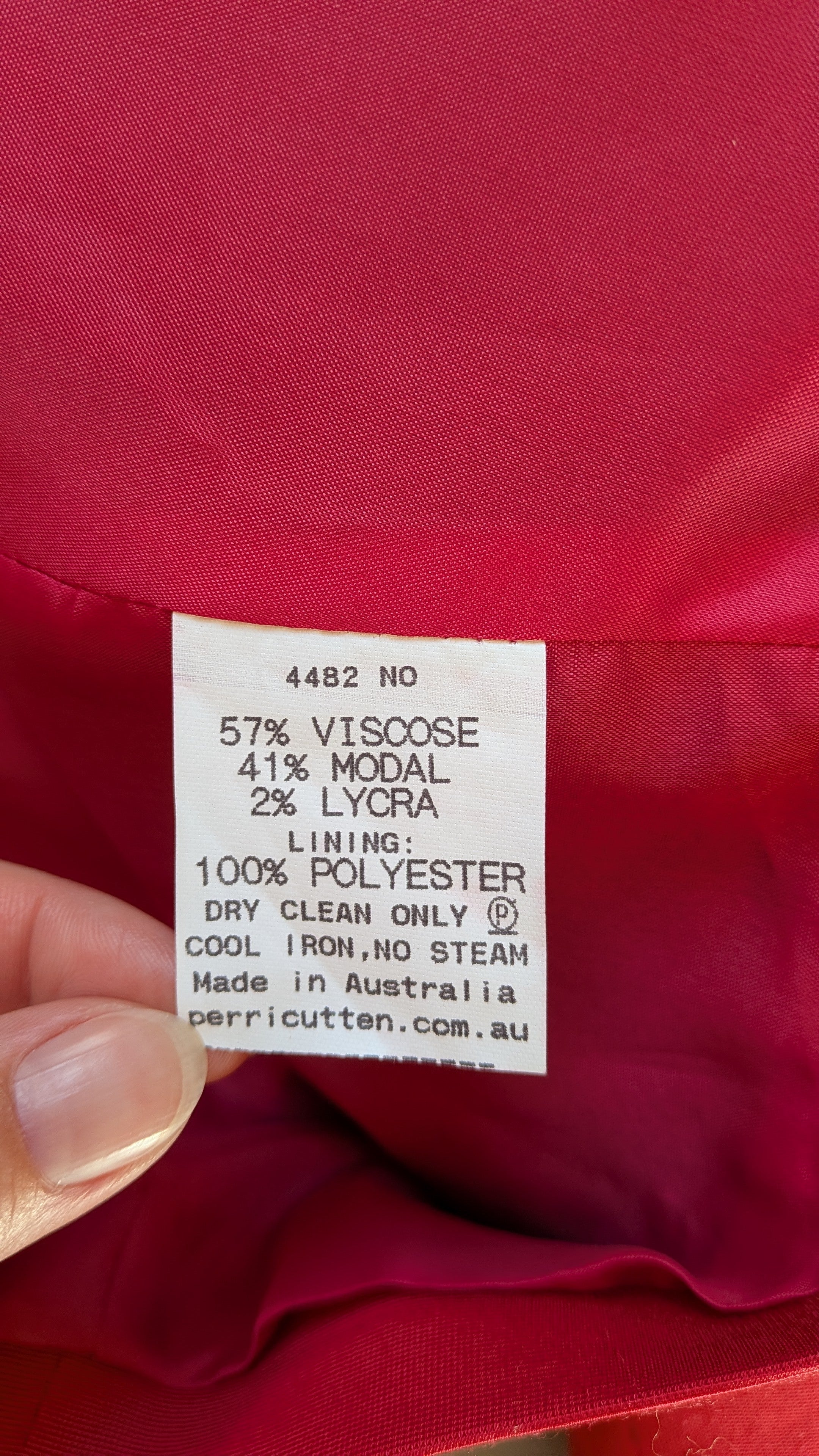 Perri Cutten Structured Cropped Blazer in Pink Size 10