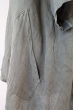 Dolce Vita Italian Linen Top in Khaki One Size