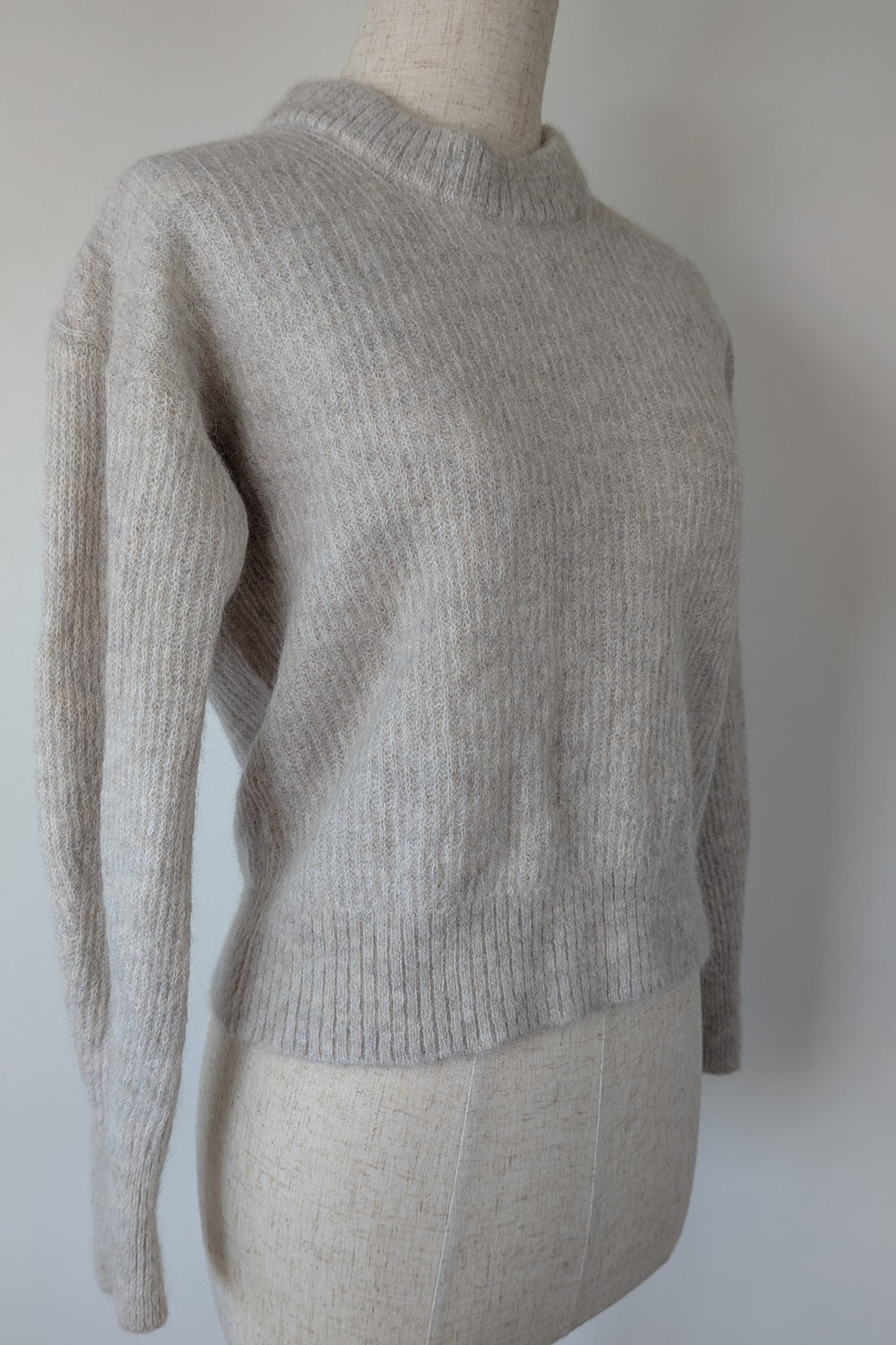 Everlane The Cocoon Crew in Alpaca Almond Jumper Size S