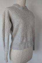 Everlane The Cocoon Crew in Alpaca Almond Jumper Size S