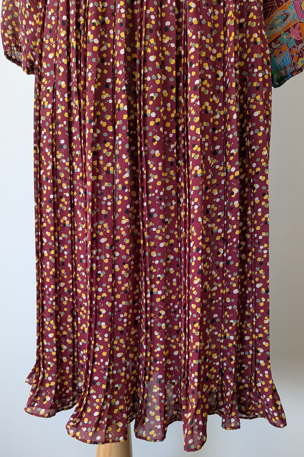 Vintage 80s Diane Freis Georgette Dress Size L