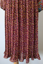 Vintage 80s Diane Freis Georgette Dress Size L