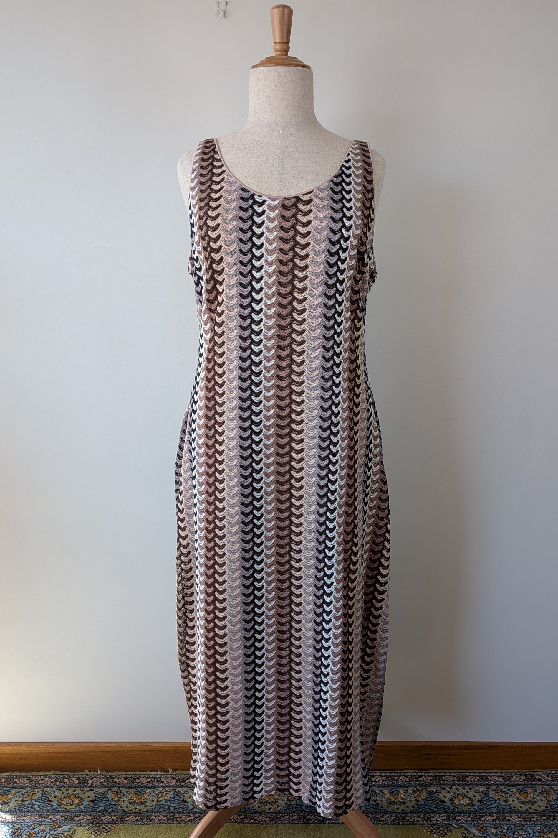 City Chic Leilani Stripe Scoop Neck Dress Size L Brand New With Tags RRP $119.95