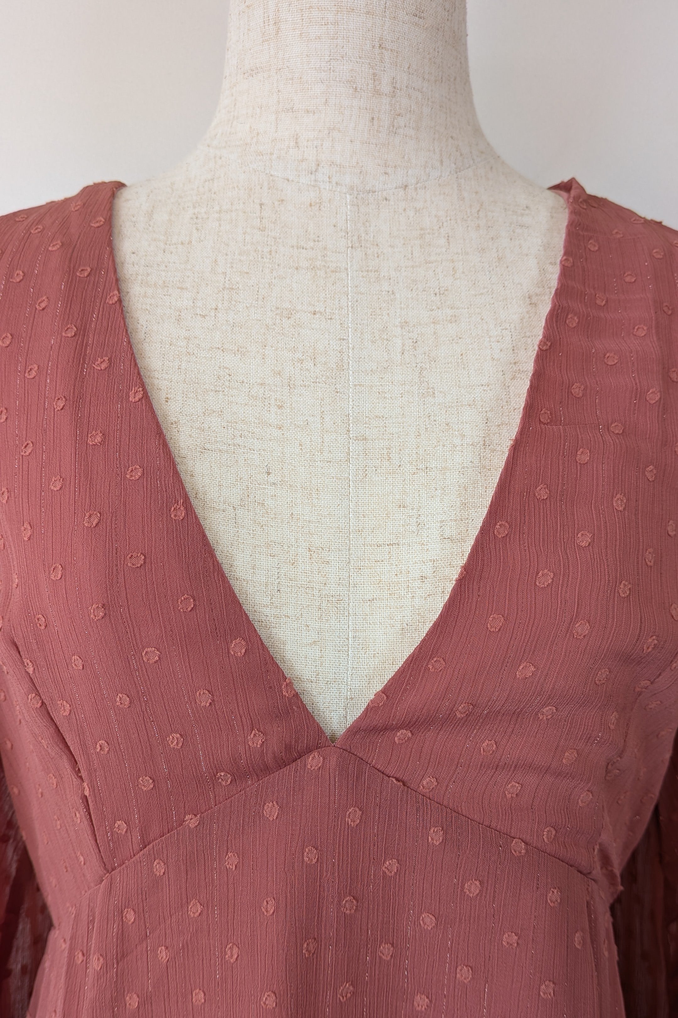 Showpo Dusty Pink Alert Me Dress Size 12 Brand New With Tags