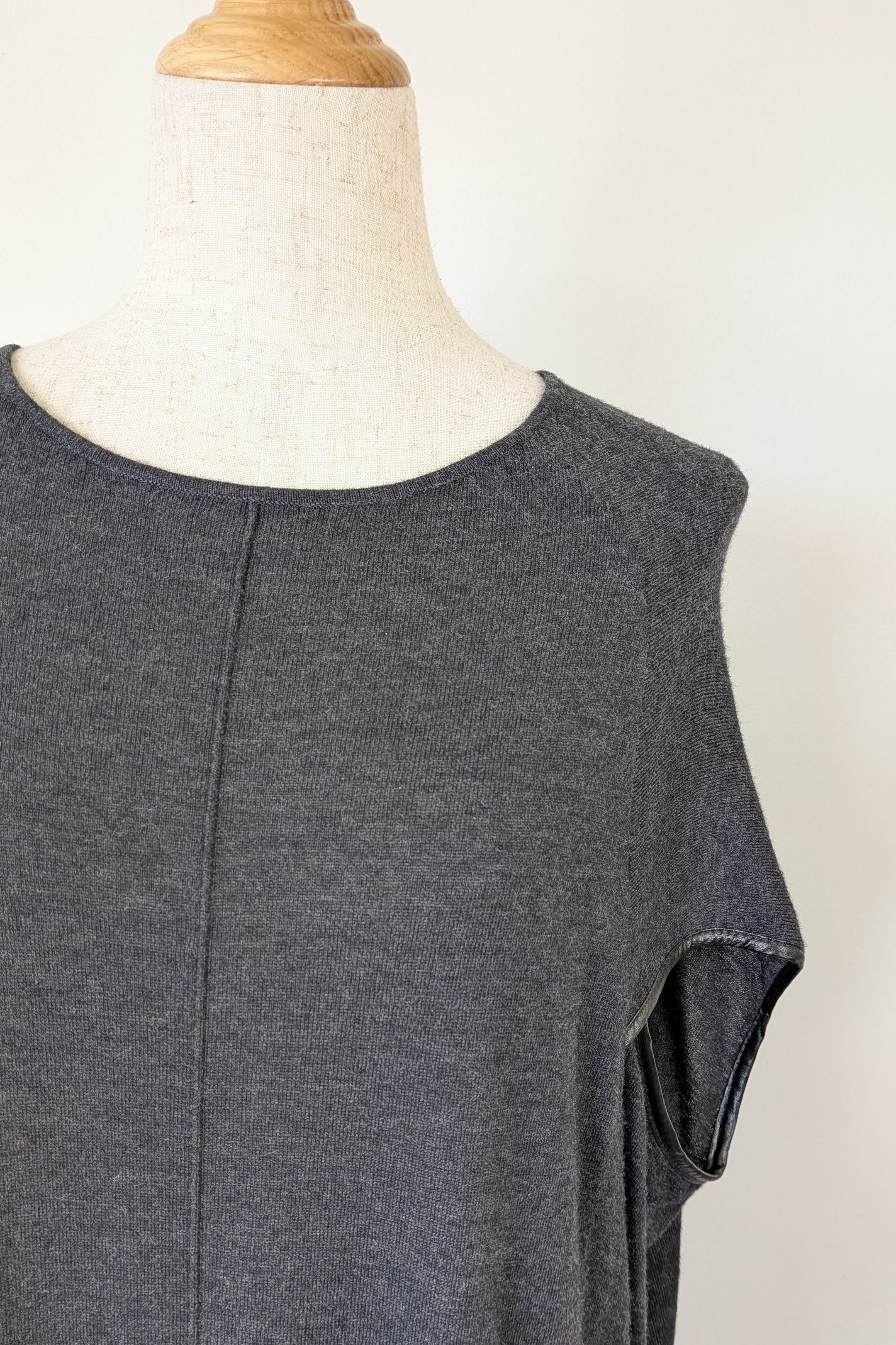 Elk The Label Grey Wool Cashmere Blend Knit Dress Size S/M
