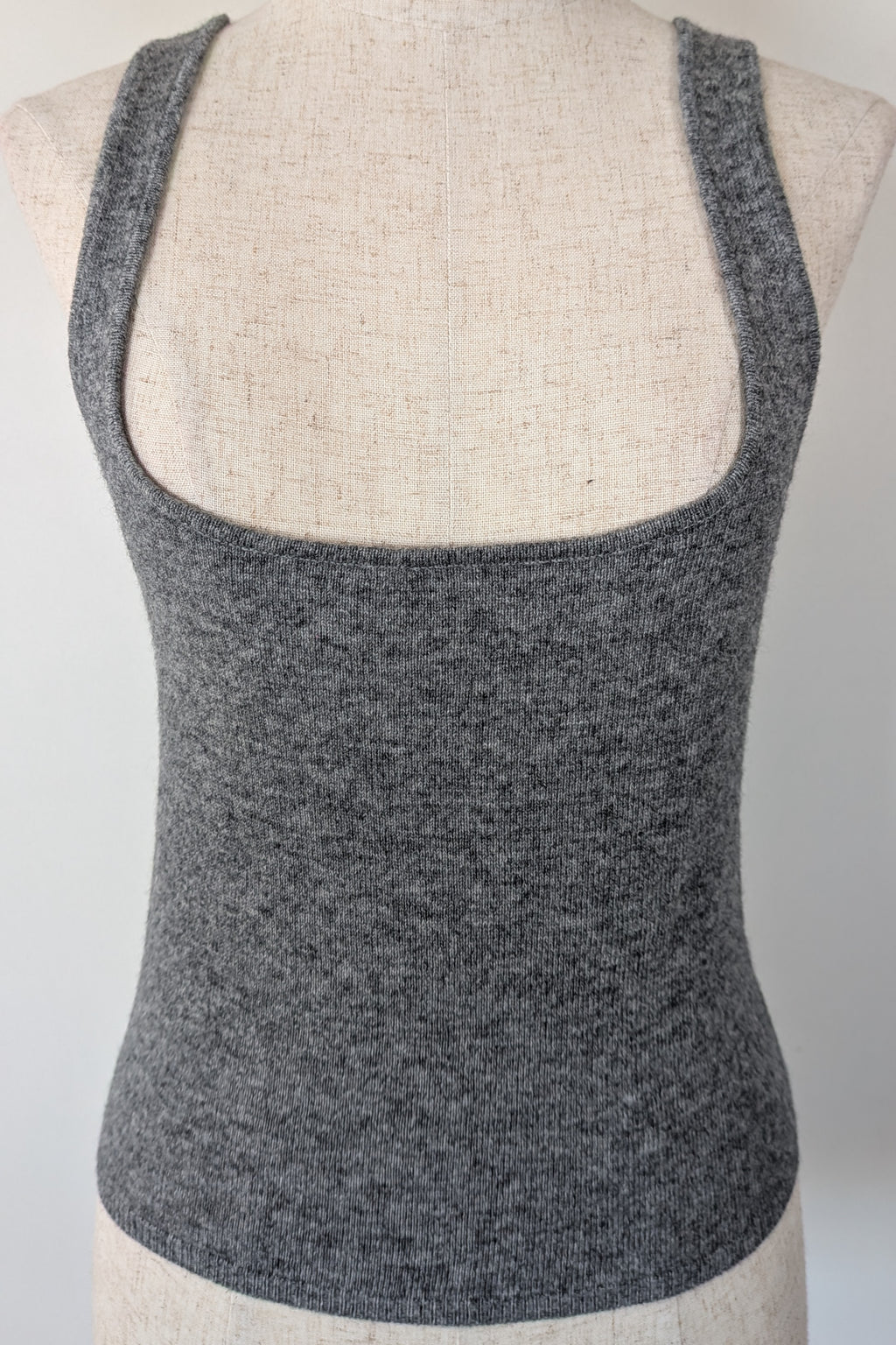 ROMY The Brand Grey Wool & Cashmere Knit Tank Size XS BNWT RRP $200