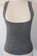 ROMY The Brand Grey Wool & Cashmere Knit Tank Size XS BNWT RRP $200