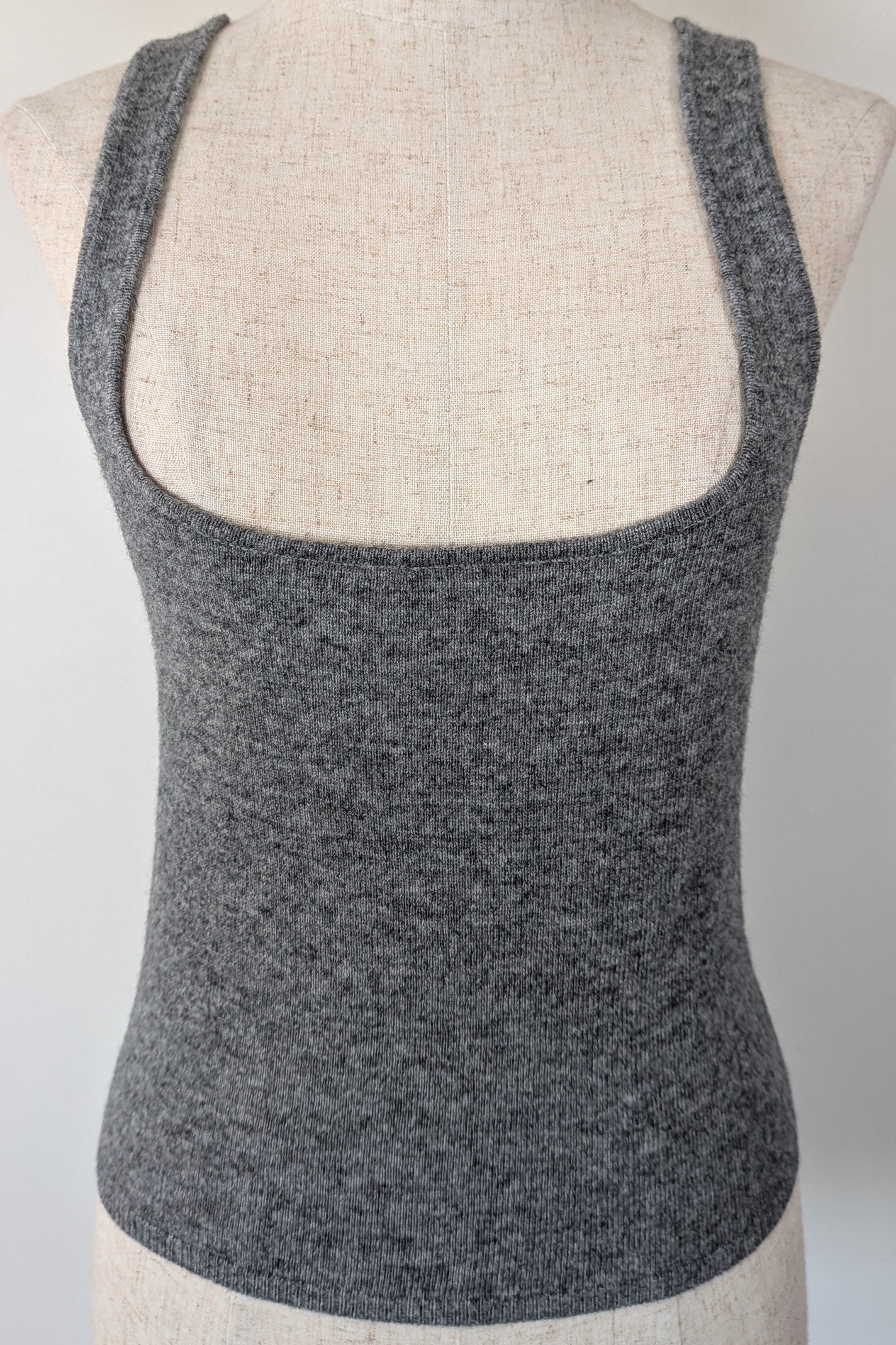 ROMY The Brand Grey Wool & Cashmere Knit Tank Size XS BNWT RRP $200