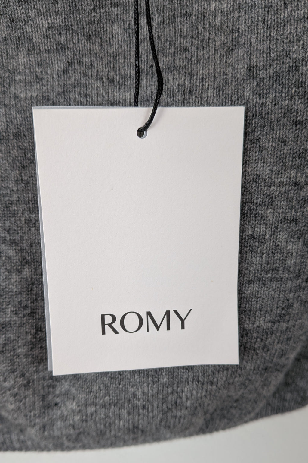 ROMY The Brand Grey Wool & Cashmere Knit Tank Size XS BNWT RRP $200