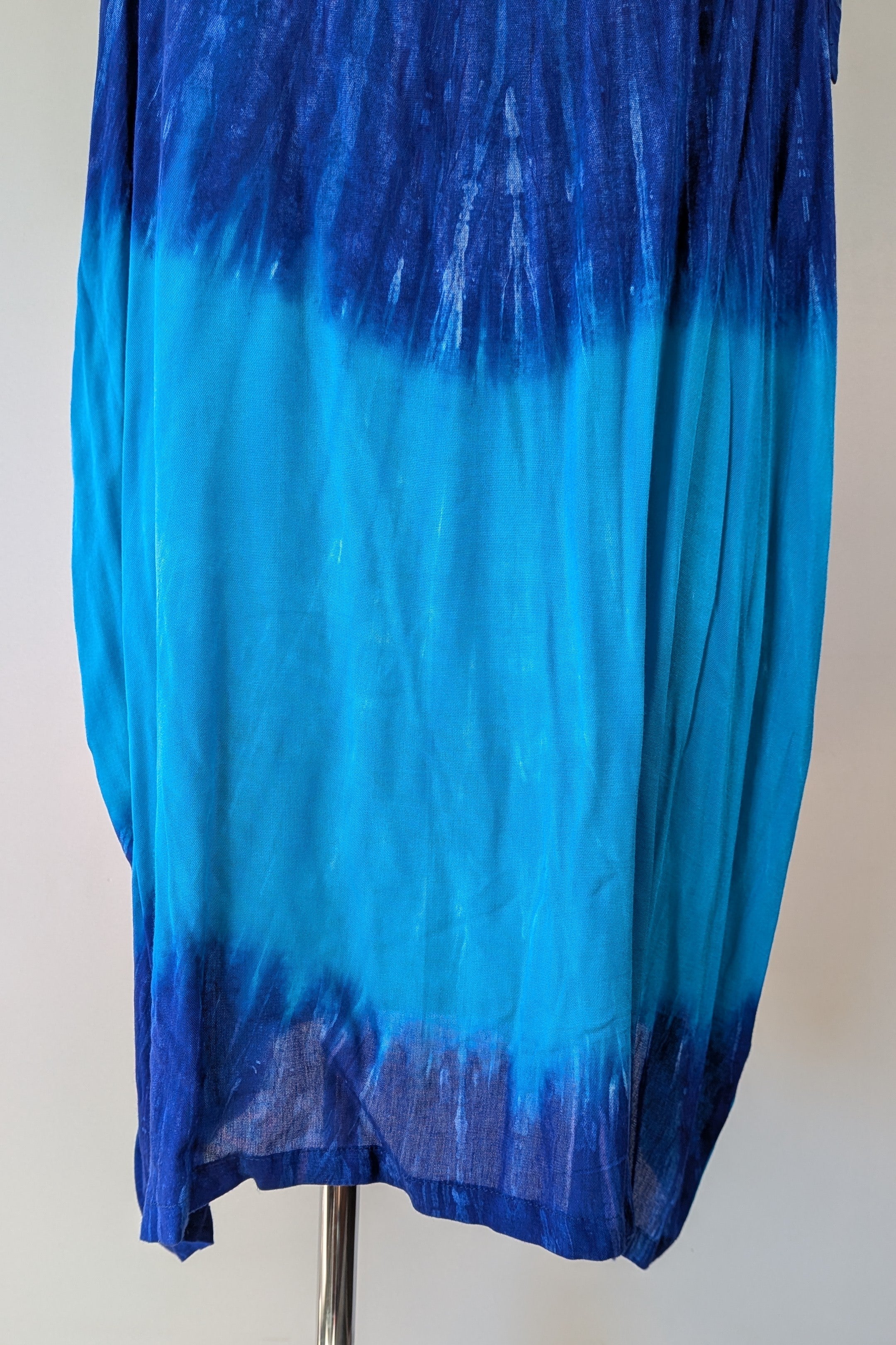 Tree of Life Blue Tie Dye Sun Dress One Size Brand New Without Tags