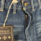 Polo Ralph Lauren x Naiomi Glasses Heritage Rider Jeans Size 38 Brand New With Tags RRP $399